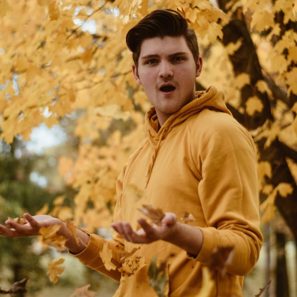 Mustard yellow hoodie